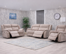 Loreta 3+2+1 Seater Electric Sofa Set - Champagne