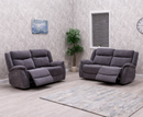 Loreta 3+1+1 Seater Electric Sofa Set - Dark Grey