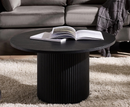Loux Round Coffee Table - Black
