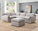Madden Large 2C1 Corner Sofa - Biscuit