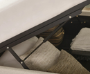Maddix 5ft Kingsize Ottoman Bed - Beige