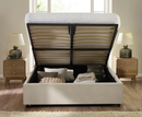 Maddix 5ft Kingsize Ottoman Bed - Beige