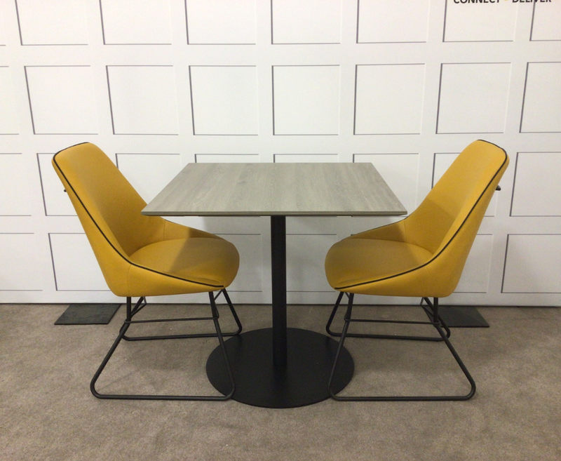 Manhattan 80cm Square Dining Table