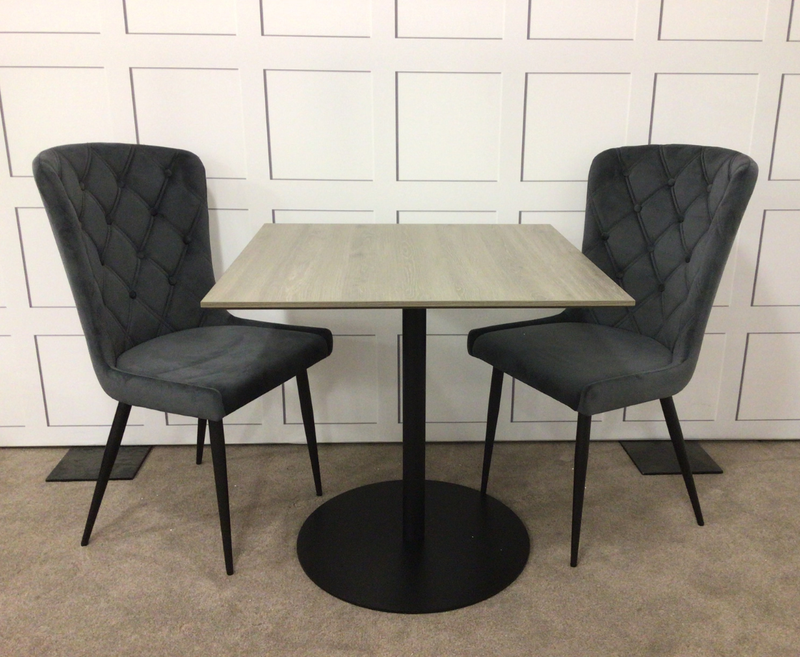 Manhattan 80cm Square Dining Table