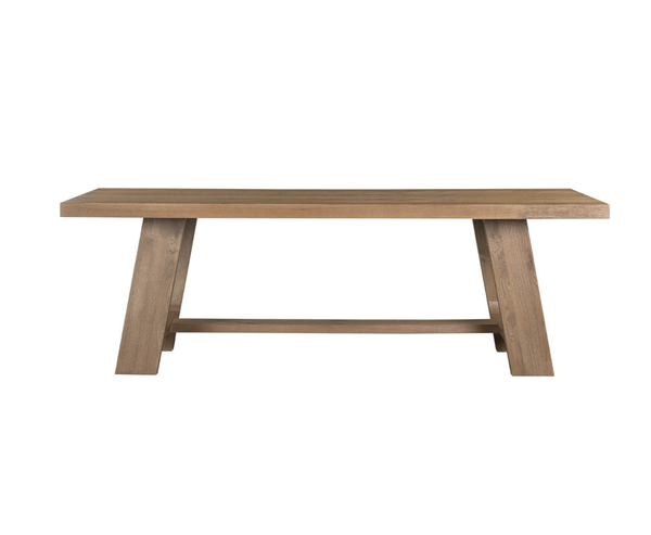 Massey 1.9M Dining Table - Dark Oak