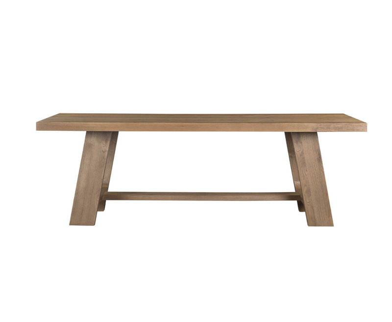 Massey 1.9M Dining Table - Dark Oak