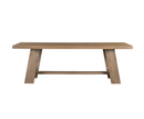 Massey 2.3M Dining Table - Dark Oak