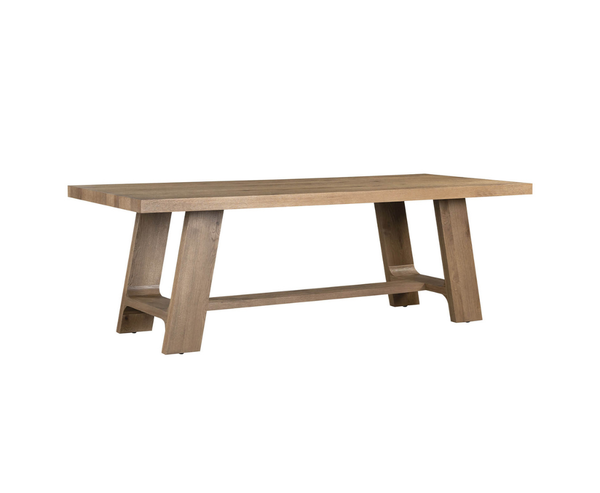 Massey 2.3M Dining Table - Dark Oak