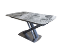 Meridian 1.6m Ext Dining Table - Dark Grey