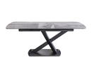 Meridian 1.6m Ext Dining Table - Dark Grey
