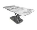Meridian 1.6m Ext Dining Table - Light Grey