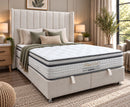 Molly 4ft6 Double Ottoman Bed - Beige