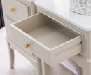 Monroe 1 Door Accent Table - Ivory