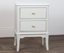 Monroe 2 Door Accent Table - Ivory