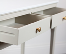 Monroe 2 Door Console Table - Ivory