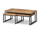 Morris Oak Nesting Coffee Tables