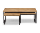 Morris Oak Nesting Coffee Tables