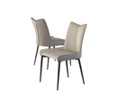 Nardo Fabric Dining Chair - Light Grey