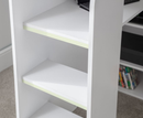 Nebula Gaming Bed with Desk - White
