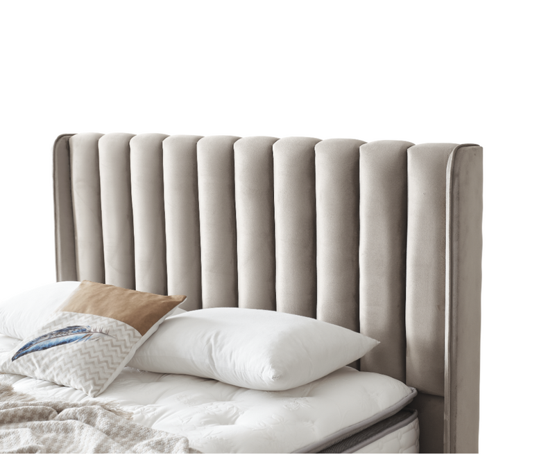 Notte 6ft Ottoman Bed Frame - Mink