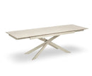 Osaka 160cm Extending Dining Table - Natural Stone