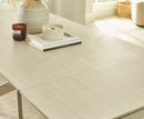 Osaka 160cm Extending Dining Table - Natural Stone