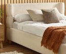 Obrie 5ft Boucle Kingsize Bed - Beige