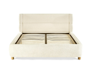 Obrie 5ft Boucle Kingsize Bed - Beige