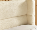 Obrie 5ft Boucle Kingsize Bed - Beige