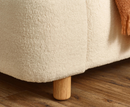 Obrie 5ft Boucle Kingsize Bed - Beige