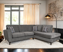 Orin RHF Corner Chaise Sofa - Grey