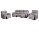 Pacey 3+1+1 Seater Manual Reclining Sofa Set - Pearl Grey
