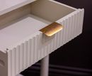 Parson 1 drawer end table - Ivory