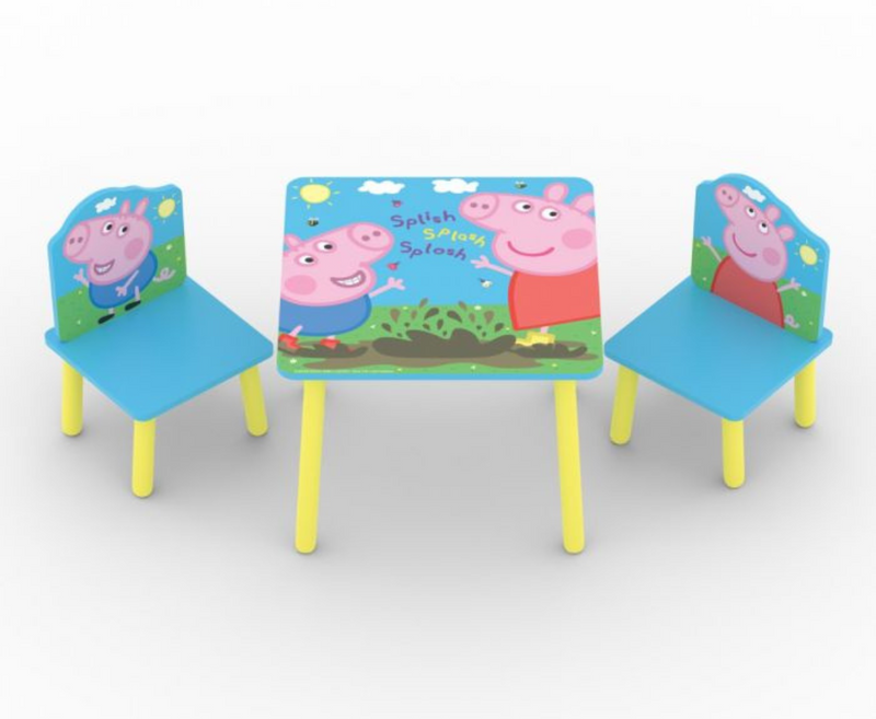 Peppa Pig Table and Chairs Set