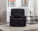 Perrie 1 Seater Reclining Sofa - Charcoal