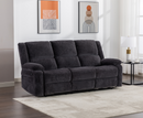 Perrie 3+2 Seater Reclining Sofa Set - Charcoal