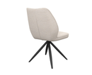 Ravine Swivel Dining Chair - Ivory