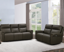 Reni 3+2 Seater Electric Sofa - Dark Grey