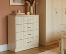 Rhee 2 Door Hanging Wide Robe - Ivory