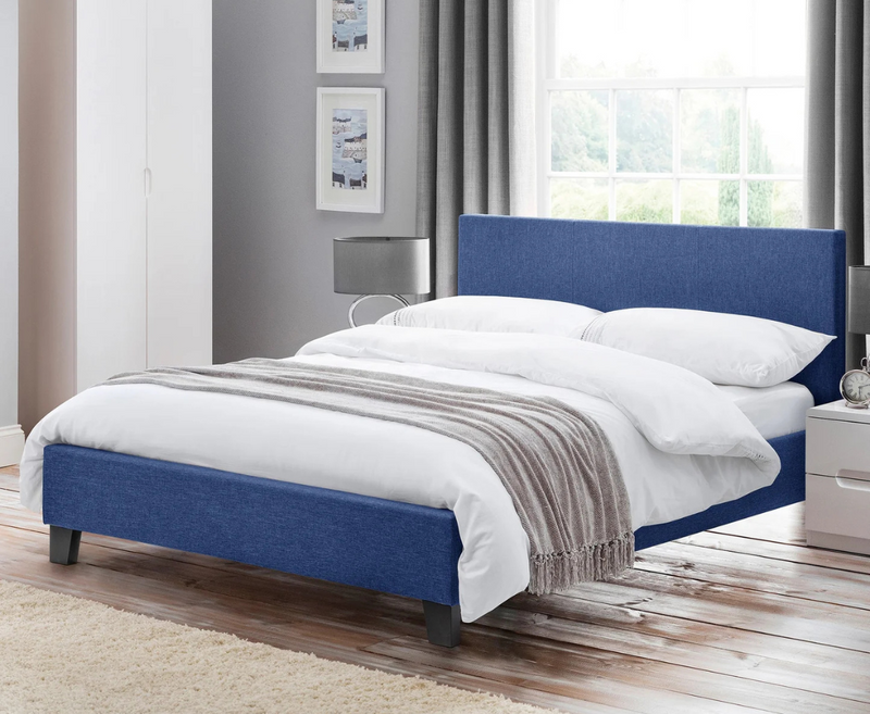Rialto 5ft Kingsize Bed Frame - Blue