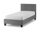Ruben Linen Bed 90Cm - Grey