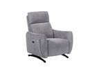 Ryder 1 Seater Manual Reclining Sofa - Pewter