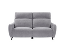 Ryder 3 Seater Manual Reclining Sofa - Pewter