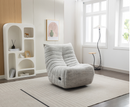 Knight Reclining Chair - Light Grey