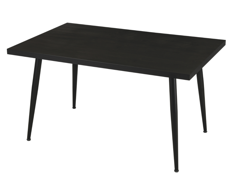 Lari 1.4m Fixed Dining Table - Black
