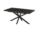 Lari 1.6m Extending Dining Table - Black