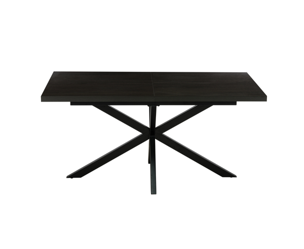Lari 1.6m Extending Dining Table - Black