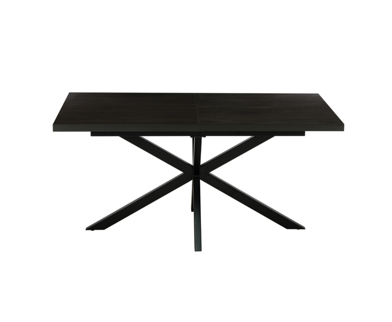 Lari 1.6m Extending Dining Table - Black