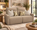 Salina 2 Seater Electric Reclining Sofa - Beige