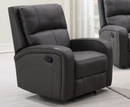 Samson 3+1+1 Seater Manual Recliner Sofa - Grey